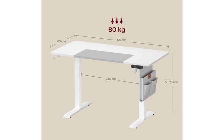 Produktbild Songmics Tischgestell mit Platte (120 x 60 x 81 cm)