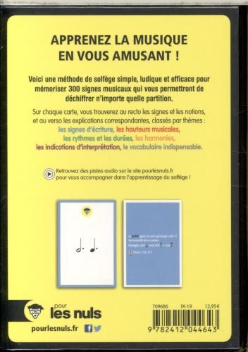 Produktbild Le solfège pour les nuls : 300 flashcards (Französisch, Hugo Prigent)