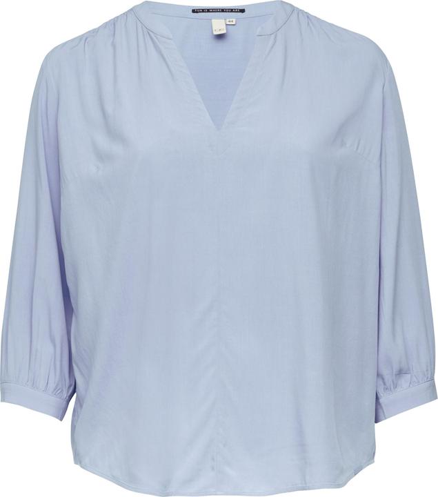 Actual product image S.Oliver Bluse Kurze Popeline-Bluse aus Viskose (48)