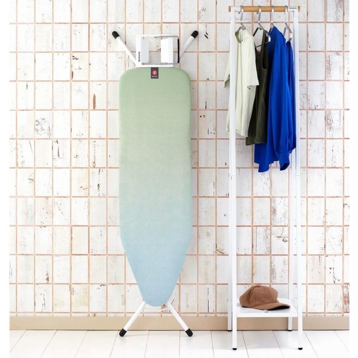 Immagine prodotto Brabantia Strijkplank B - met Strijkijzerhouder - 124x38 cm - Soothing Sea (243349) (124 x 38 cm)