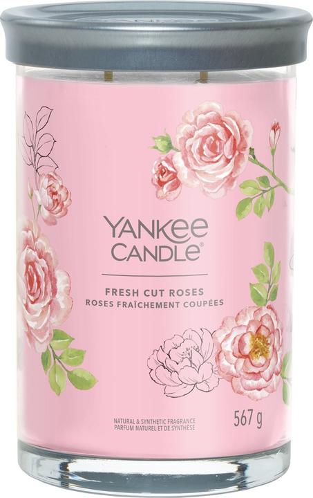 Produktbild Yankee Candle Duftkerze Fresh Cut Roses Signature Large Tumbler (567 g)