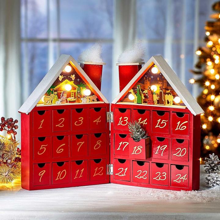 Actual product image Hac 24 Befüllbarer Adventskalender mit Spieluhr