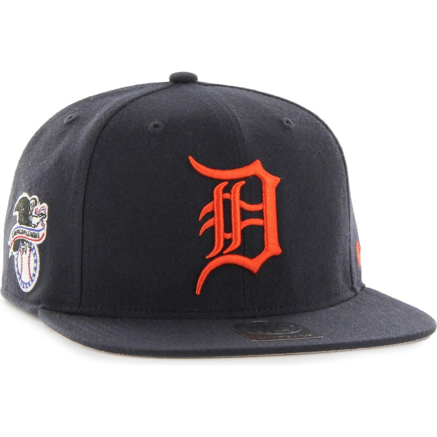 47 Brand, Herren, Cap, Sure Shot Detroit Tigers, Blau