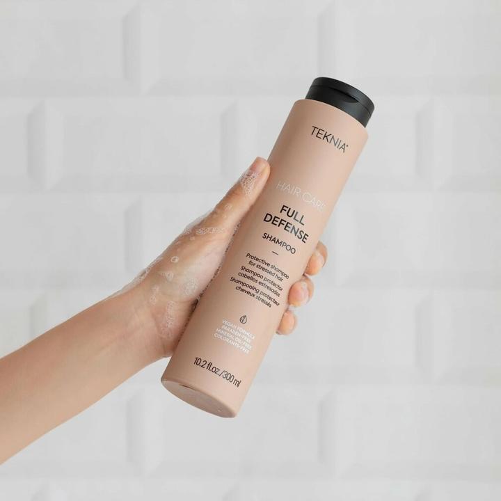 Actual product image Konjac Sponge Lakmé Teknia Full Defence Shampoo 300 ml (300 ml, Liquid shampoo)