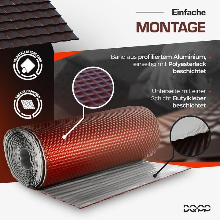 Image du produit Dq-PP Bande de raccordement au mur, graphite