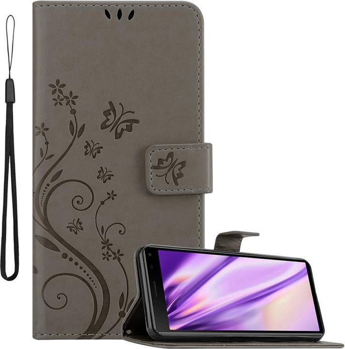 Produktbild Cadorabo Flower Book Cover (Sony Xperia 8)