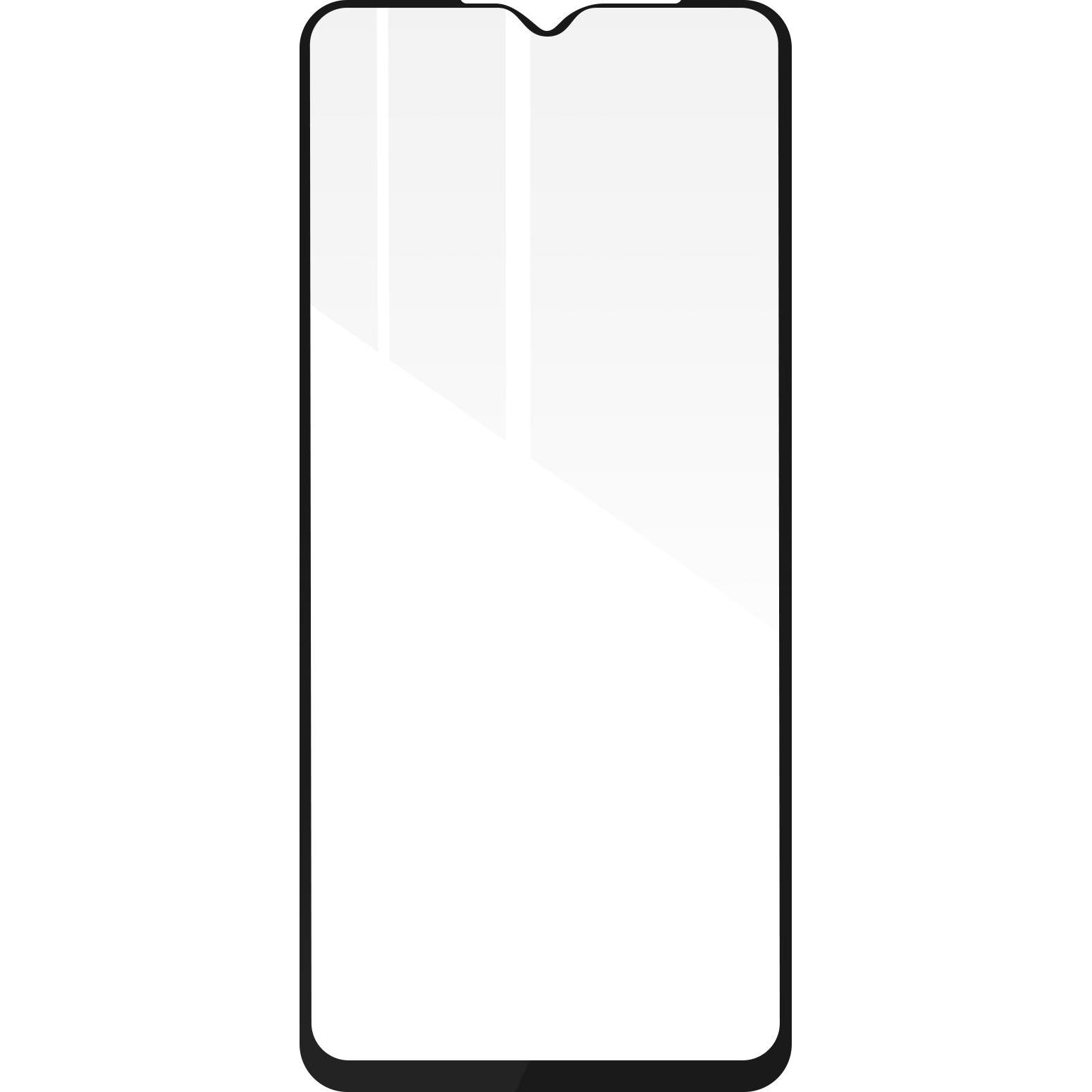 Avizar Panzerglas, Glas Schutzfolie, Schutzglas (1 Stück, Realme C21), Smartphone Schutzfolie, Schwarz