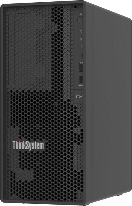 Actual product image Lenovo ST50 V3 Xeon E-2434 4C 3.4 GHz 8MB Cache/55W SW RA (Intel Xeon E-2434, 16 GB, Tower Server)