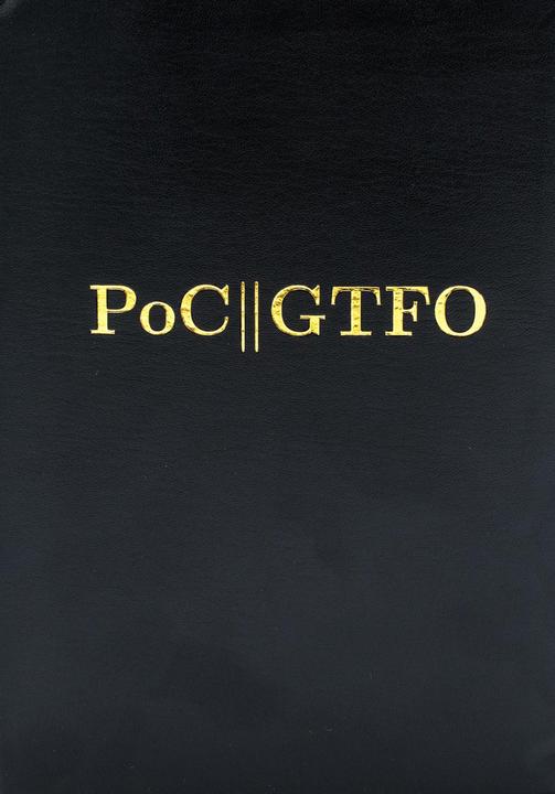 Produktbild PoC or GTFO (Englisch, Manul Laphroaig, 2017)
