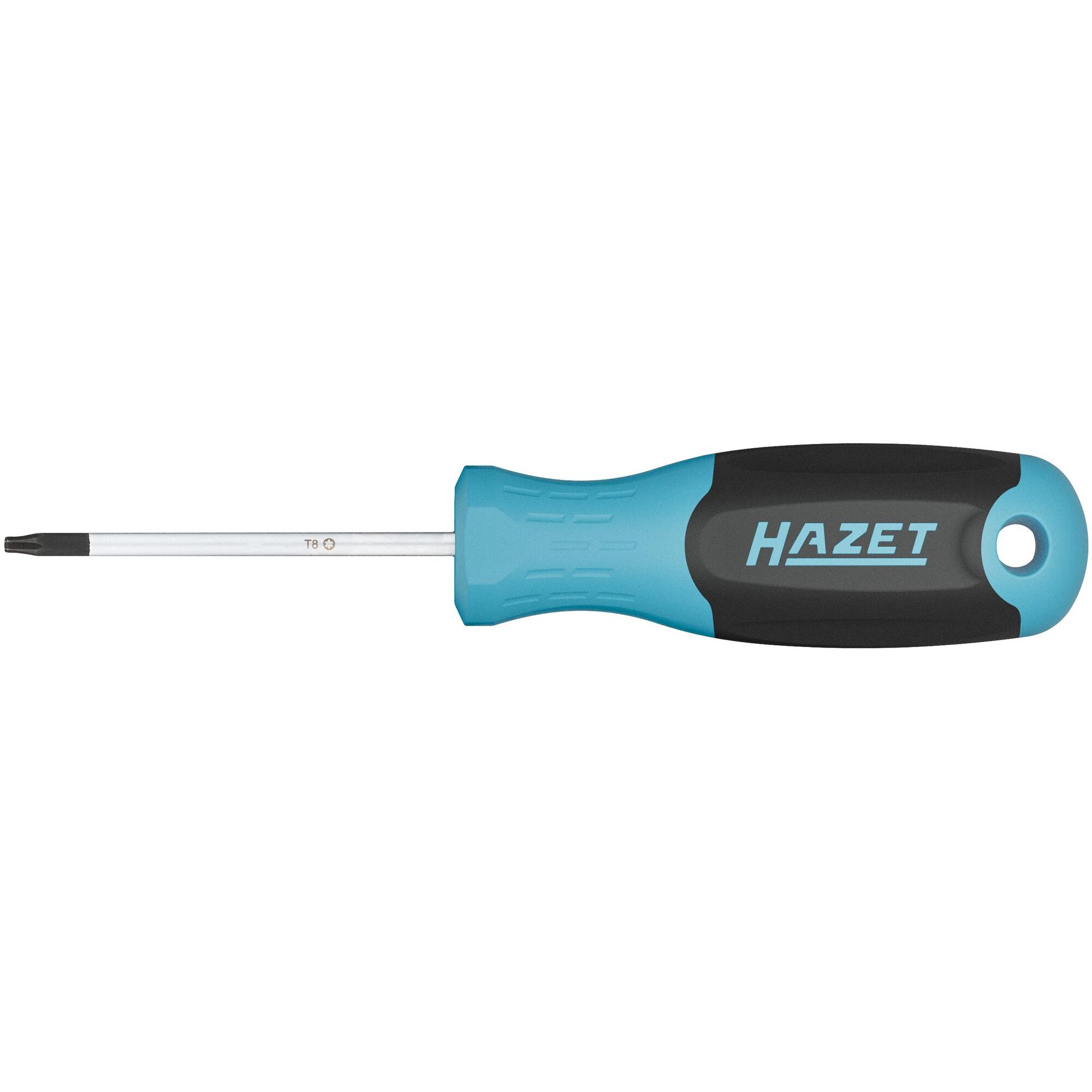 HAZET, Schraubenzieher, Schraubendreher 811-T8 ∙ Innen TORX Profil ∙ SW T8 (T-profil)