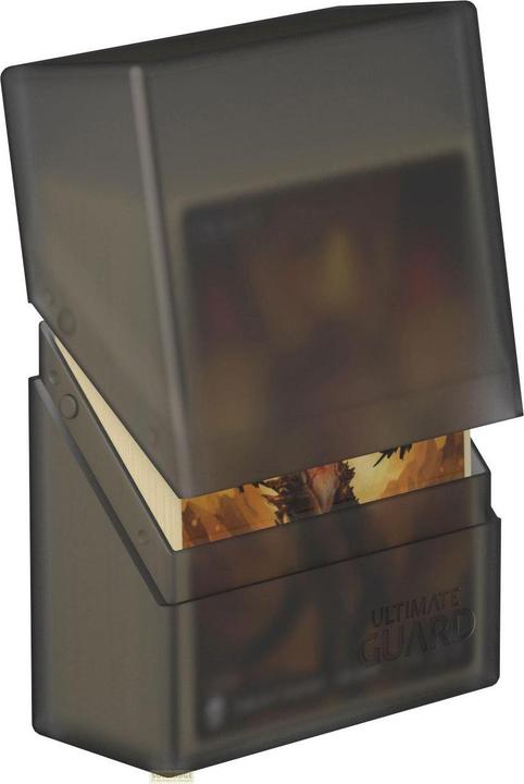 Actual product image Ultimate Guard Card Box Boulder Deck Case Standard Size 40+ Onyx