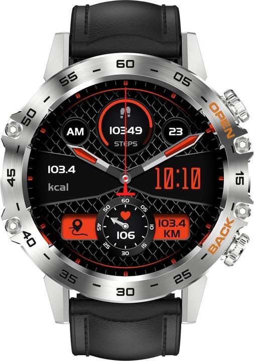 Produktbild Gravity SMARTWATCH MĘSKI GT9-6 - WYKONYWANIE POŁĄCZEŃ, CIŚNIENIOMIERZ (sg021f)