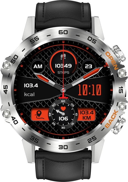 Actual product image Gravity SMARTWATCH MĘSKI GT9-6 - WYKONYWANIE POŁĄCZEŃ, CIŚNIENIOMIERZ (sg021f)