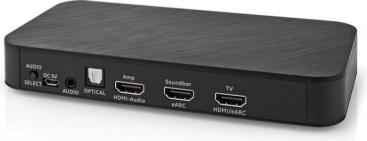Actual product image Nedis Digital Audio Converter | 2-way | Connections - Input: DC Power / 1x HDMI™ input | Connections