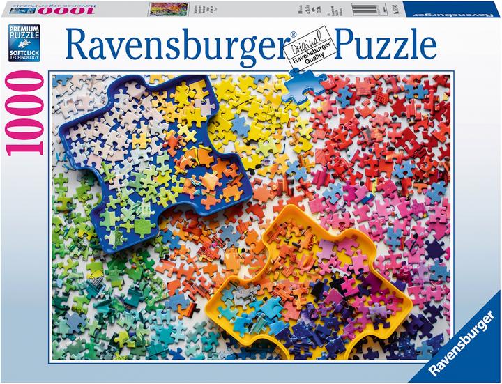 Produktbild Ravensburger Viele bunte Puzzleteile (1000 Teile)