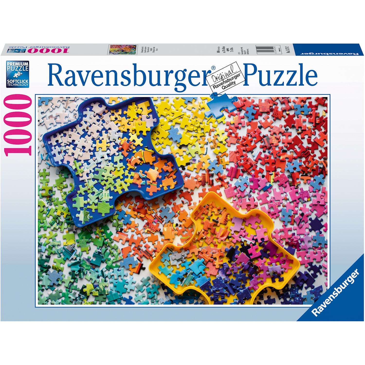 Ravensburger Viele bunte Puzzleteile (1000 Teile)