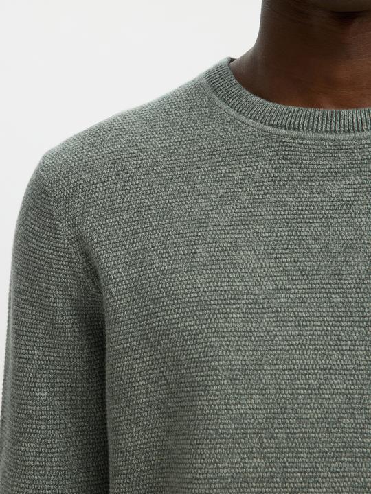 Produktbild Selected Slhross Ls Knit Structure Crew Neck Noos (M)