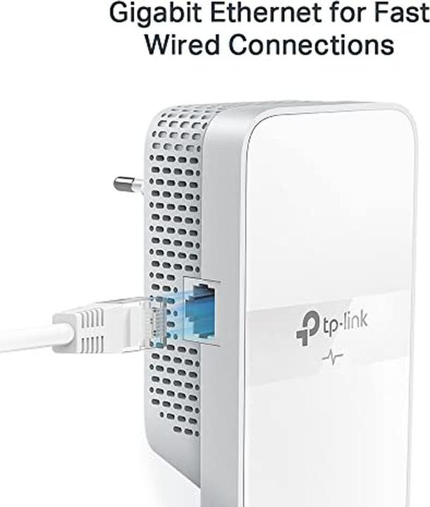 Actual product image TP-Link AV1000 Gigabit Passthrough Powerline ac Wi-Fi Kit TL-WPA7617 KIT with TL-PA7017P 10 (1000 Mbit/s)