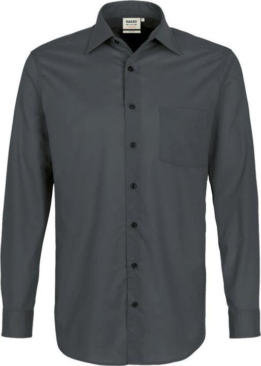 Actual product image Hakro Men's Shirt Performance, anthracite, unisex size: L (L)