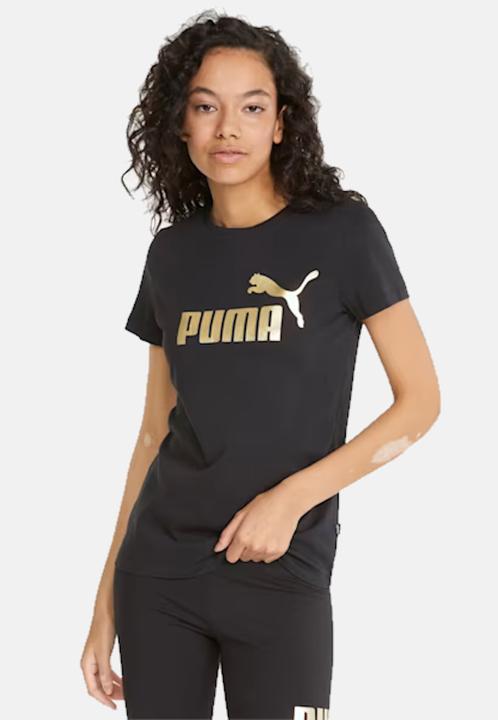 Produktbild Puma ESS+ Metallic Logo Tee (M)