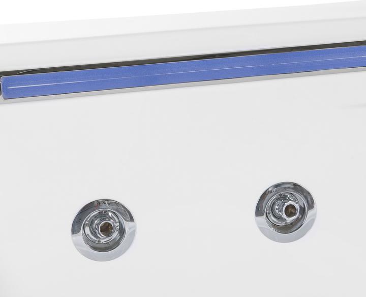 Actual product image Beliani Whirlpool bath corner model with LED 211 x 150 cm CACERES (335 l, 211 cm, 150 cm)