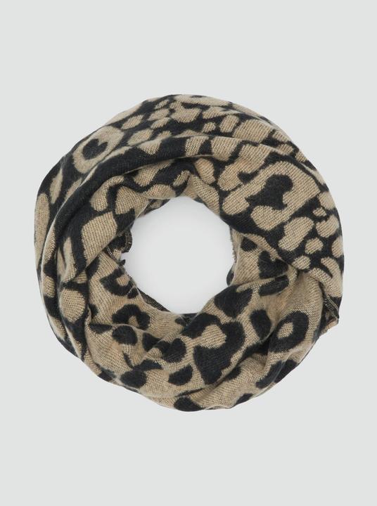 Produktbild S.Oliver Snood Loop-Schal mit Leo-Muster