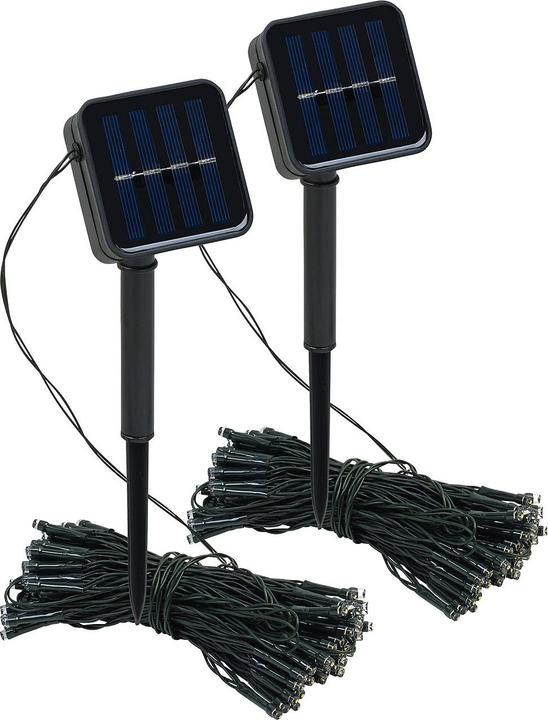 Immagine prodotto Lunartec Set di 2 catene luminose solari (12 m)