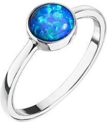 Actual product image Evolution Group Silver Ring with Blue Opal 15001.3 Circuit 56 mm (56)