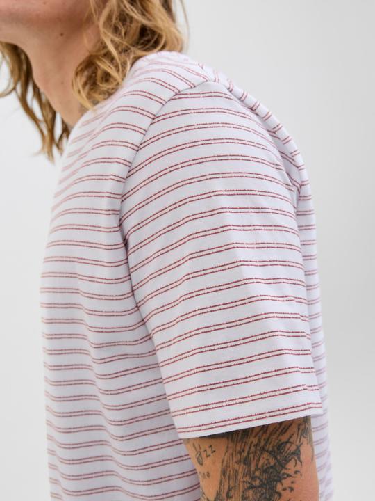 Actual product image Jack & Jones Gestreift Rundhalsausschnitt T-shirt T-shirt (L)