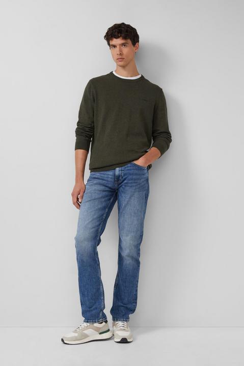 Image du produit s.Oliver Strickpullover Strickpullover mit Logo-Stickerei (M)