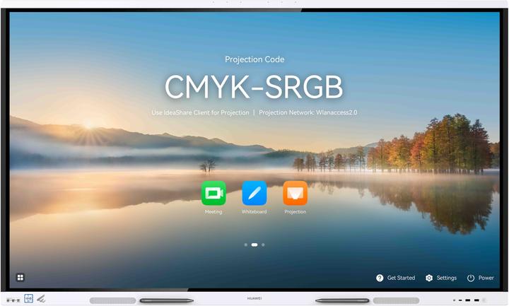Produktbild Huawei IdeaHub Board 3 Pro, IHB2-65PB, Intelligent Collaboration Device 65inch infrared screen, Jade (3840 x 2160 Pixel, 65")