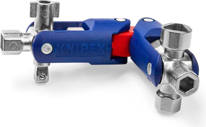 Productafbeelding Knipex Schaltschrankschlüssel JointKey Quadro (10 mm, 5 mm)