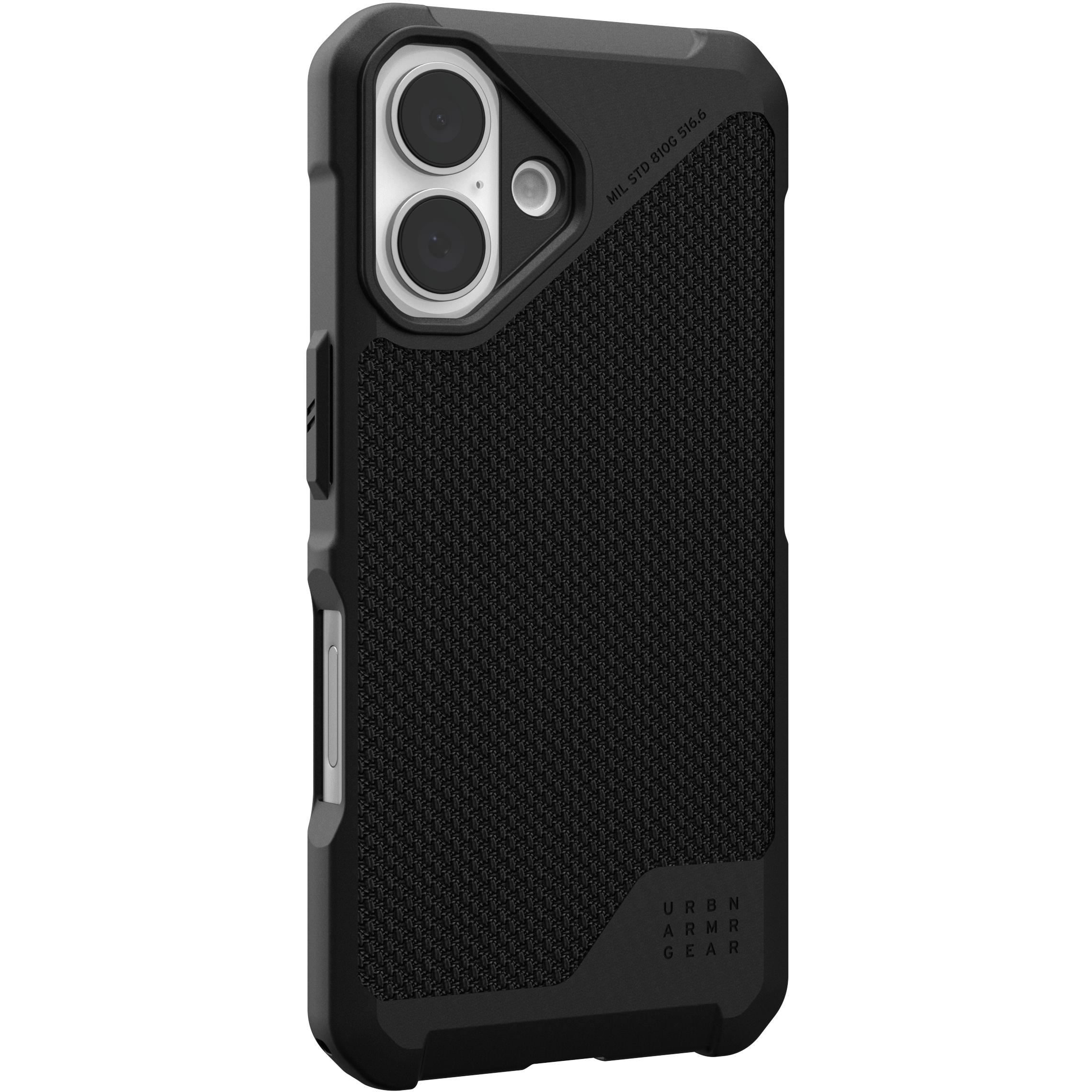UAG Metropolis LT (Apple iPhone 16), Smartphone Hülle, Schwarz