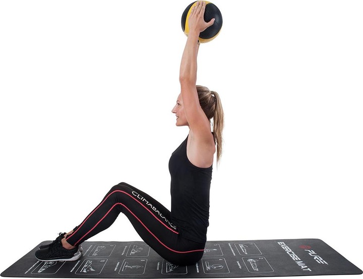 Actual product image Pure2improve Medicine Ball (5 kg, 200 mm)