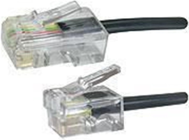 Produktbild MicroConnect Adapter Kabel RJ-11 auf RJ-45, 10m Schwarz