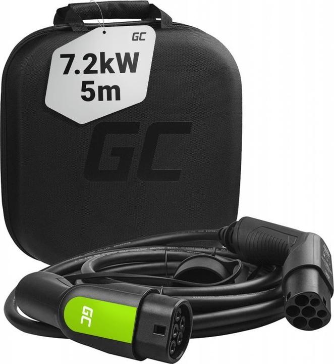 Actual product image GreenCell Charging cable GC (Type 2, 7.20 kW, 32 A, 5 m)