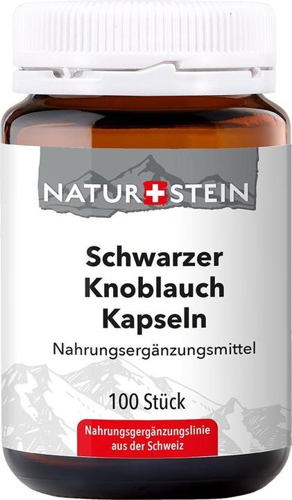 Naturstein Schwarzer Knoblauch (100 pièce(s), Capsules, 156 g)