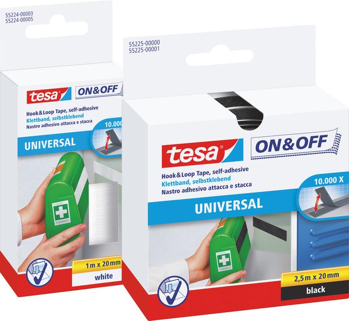 Image du produit tesa On Off Velcro tape (20 mm)