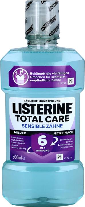 Image du produit Listerine Tot Car Sens Zae (500 ml, Bains de bouche)