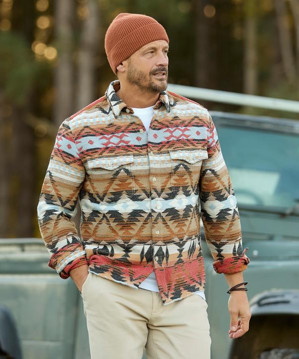 Produktbild Joe Browns Earthy Tone Aztec Long Sleeve Shirt (M)