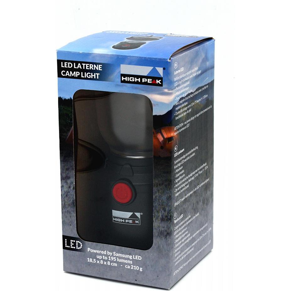 High Peak, Campinglampe
