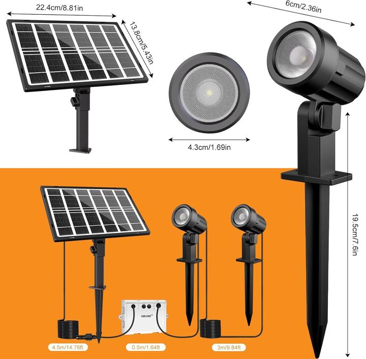 Produktbild LS Solar Spot DUO (600 lm, IP66)