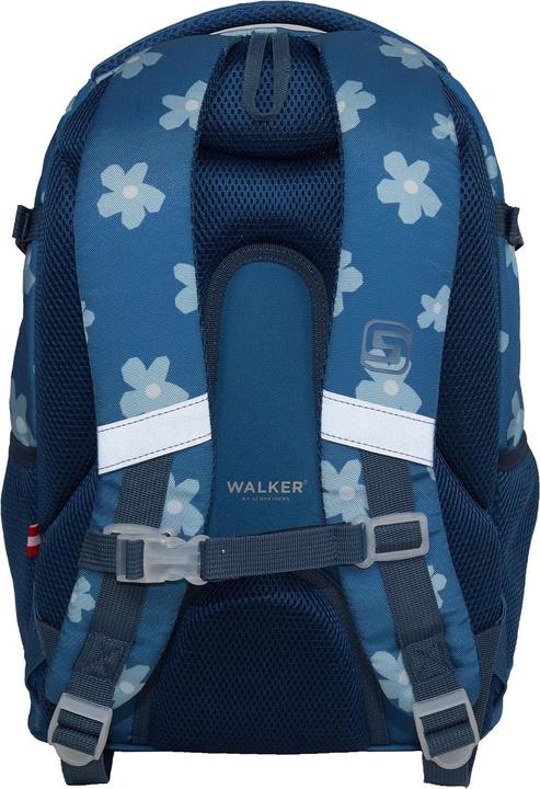 Image du produit Walker Sac à dos scolaire Uni 90ies Flower blue (28 l)