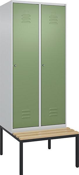 Actual product image C+P Locker Classic PLUS bench seat (80 cm, 212 cm)