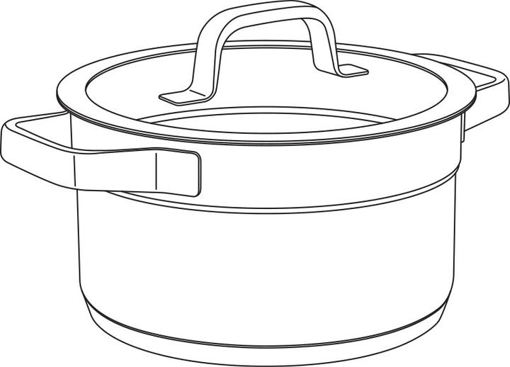 Actual product image WMF Meat pot Ø20cm Compact Cuisine (20 cm, Pot, Stainless steel)