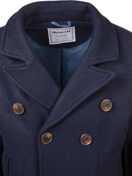 Actual product image Minoti Boys Wool Double Breasted Coat