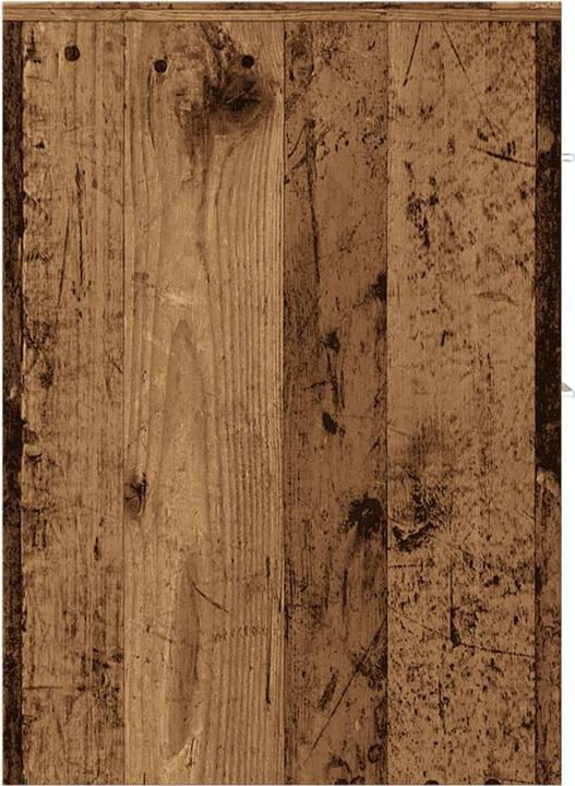 Image du produit vidaXL Armoire de salle de bain Étroite avec roulettes -Optique