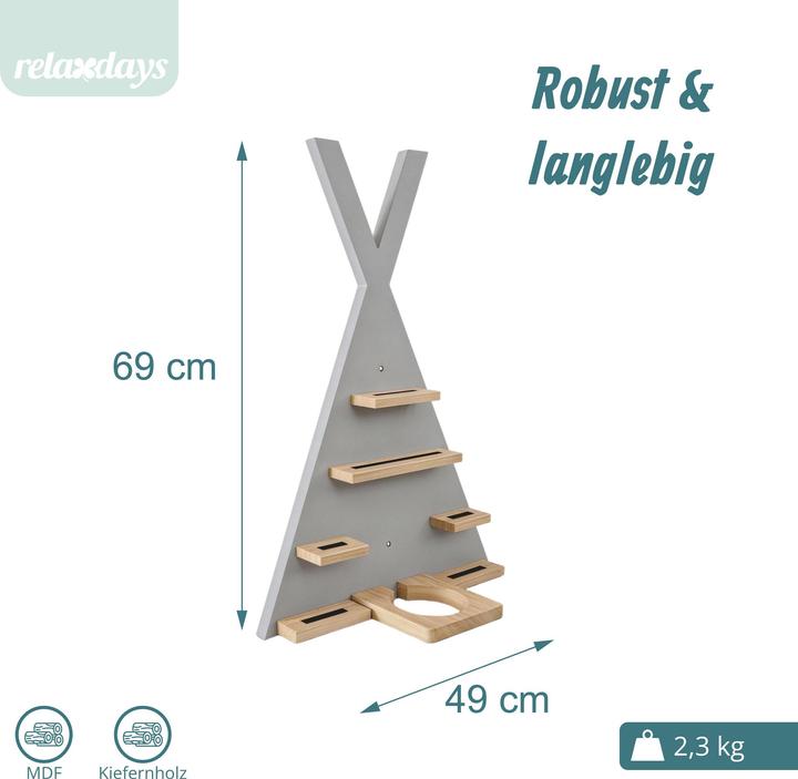 Actual product image Relaxdays Toniebox rack