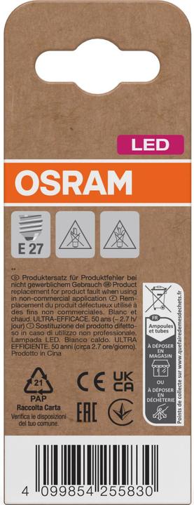Produktbild Osram 4099854255830 LED EEK (E27, 806 lm, 1x)