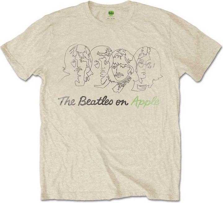The Beatles Outline Faces on Apple
